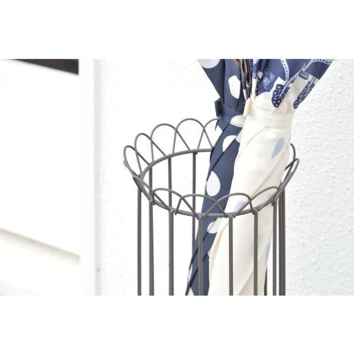 傘立て ブラウン アイボリー W16×D16×H47 azu-akb-407の画像