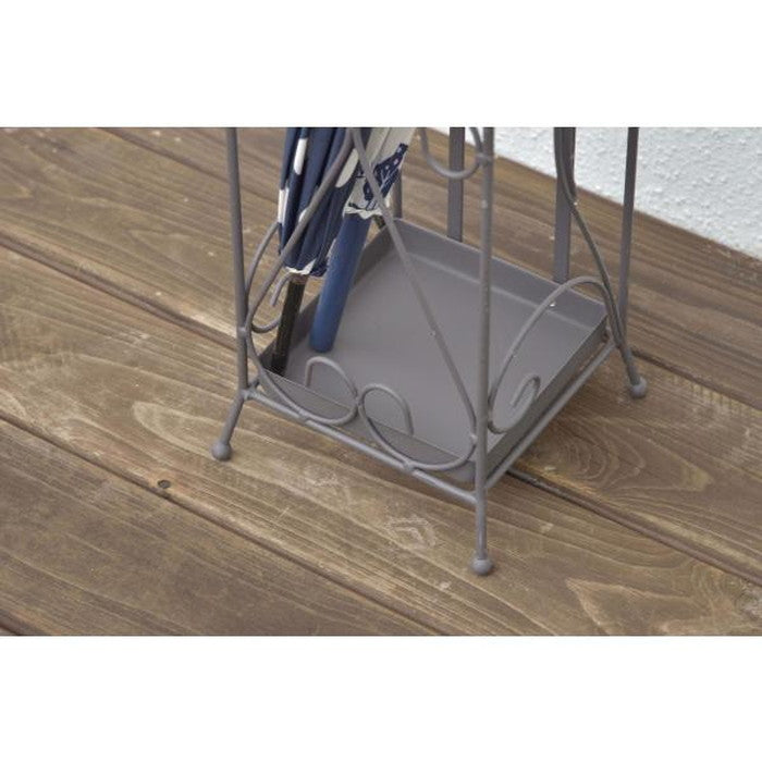 傘立て ブラウン アイボリー W13.5×D15×H60 azu-akb-409の画像