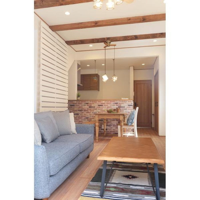 ダイニング テーブル ナチュラル W120×D75×H70 azu-cfs-771の画像