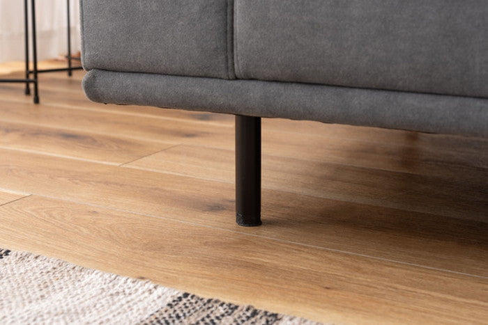 ソファ脚 5本セット ライトブラック W3×D3×H13 ソファ脚 5本セット スチール ブラック 黒 インダストリアル シック シンプル モダン azu-cl-177の画像