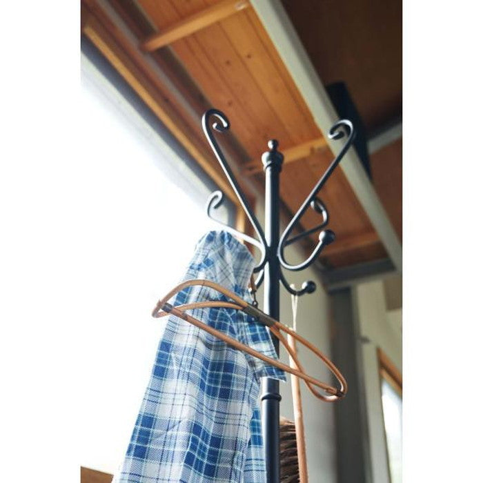 ポールハンガー ブラック W54×D54×H175 azu-cod-269の画像