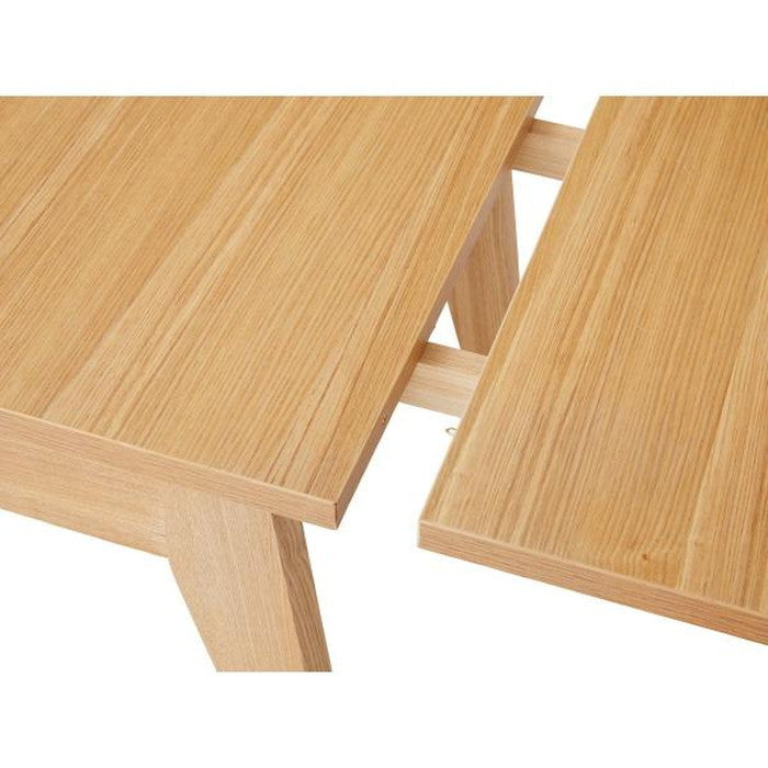 コパン エクステンションテーブルS ブラウン ナチュラル W80 130 ×D50×H36 azu-cpn-107の画像