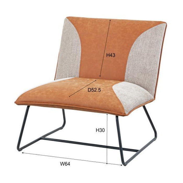 グラドナス 1人掛 キャメル W72×D78×H77×SH42 azu-cyk-13の画像