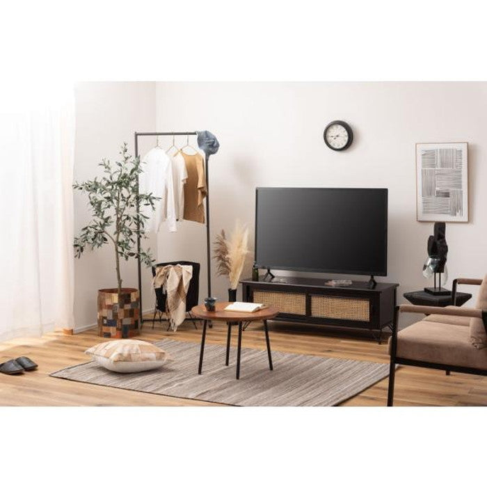 プランターカバーM アイボリー ブラウン 約W105×H35 azu-fab-009bの画像