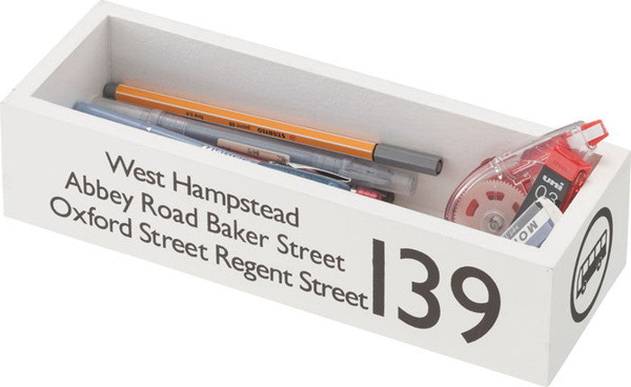 バスロール カトラリーボックス ブラック グリーン ホワイト W26×D9×H6 azu-fkg-268の画像