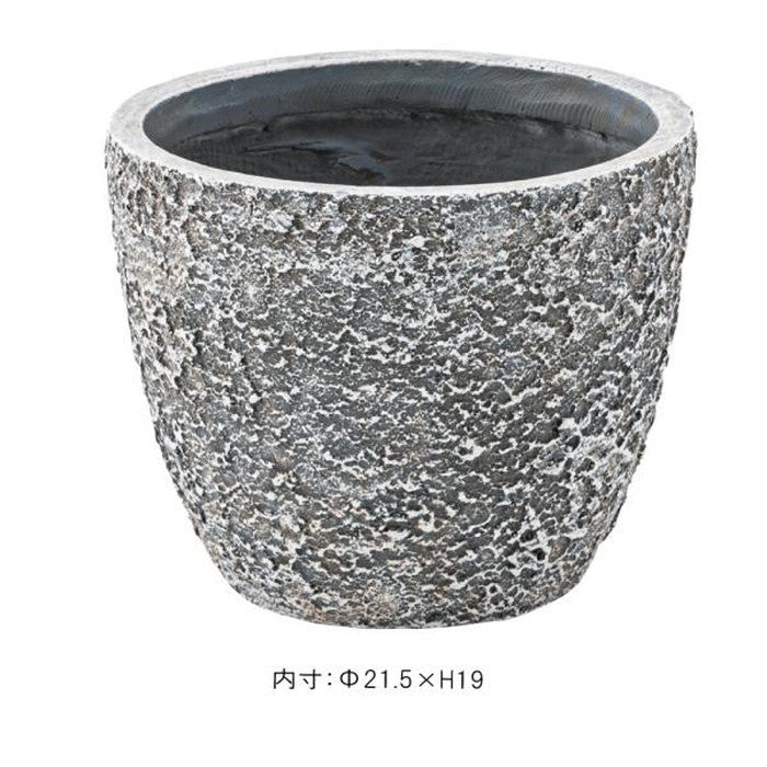 グリーンベース グレー W25×D25×H20 グリーンベース ベース 入れ物 観葉植物入れ 飾り インテリア インテリア雑貨 室内 おしゃれ azu-grnb-201の画像