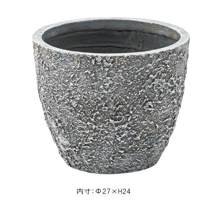 グリーンベース グレー W31×D31×H25 グリーンベース ベース 入れ物 観葉植物入れ 飾り インテリア インテリア雑貨 室内 おしゃれ azu-grnb-202の画像