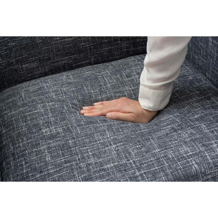 ウェーデ ソファ ソファー sofa 1人掛 グレー アイボリー W81×D76×H75×SH40 ソファ ソファー 1人掛け おしゃれ 北欧 チェア チェアー 椅子 イス アーム付き 肘付き ファブリック 布地 ナチュラル シンプル アイボリー グレー azu-gs-106の画像