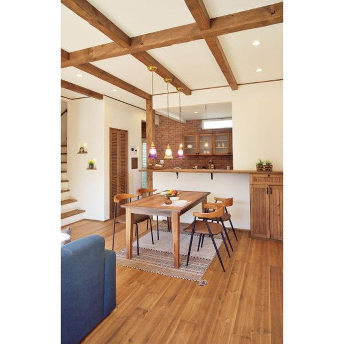 ダイニング テーブル ブラウン W150×D85×H72 azu-gt-873の画像