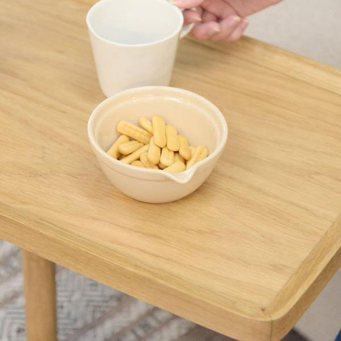 2WAYサイドテーブル ブラウン ナチュラル W54×D33×H51/38.5 azu-gt-880の画像