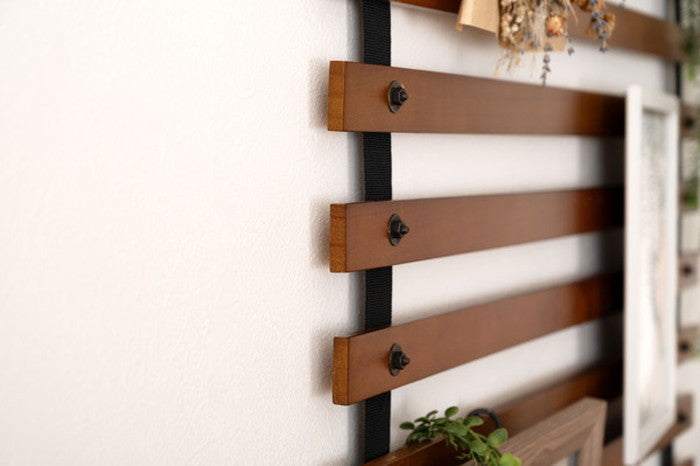 ロールパーテーション ロング ブラウン W90×H183 (チェーン含まず) パーテーション ロールパーテーション 仕切り 木製 天然木 間仕切り ナチュラル ブラウン 茶色 ディスプレイ ブラインド 木目 ウッド 折りたたみ 北欧 オフィス 高さ183cm 183cm azu-gt-888の画像