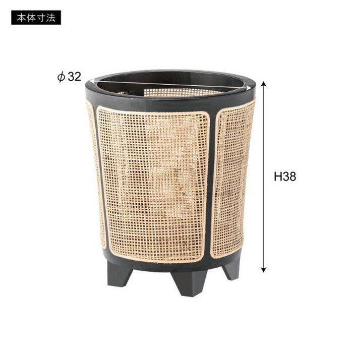 プランターカバー ナチュラル W32×D32×H38 azu-guy-925の画像