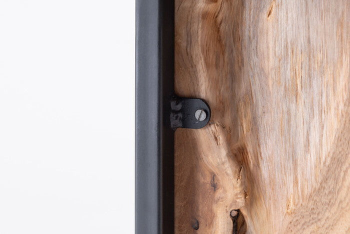 プランタースタンド ブラウン 約W25×D25.5×H40 プランタースタンド スタンド 天然木 木製 スチール おしゃれ ブラウン サイドテーブル 花台 植物 四角 フラワースタンド シンプル モダン ヴィンテージ azu-jw-301の画像