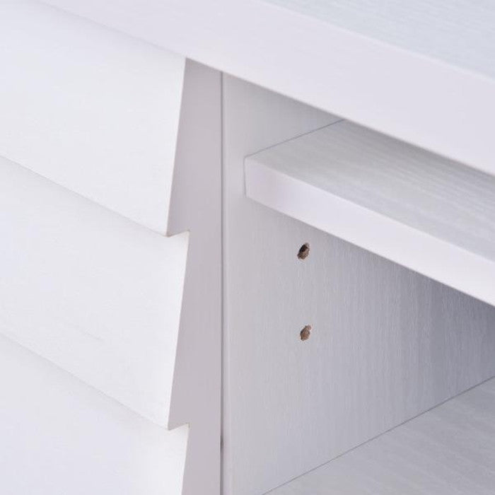 LE ローボード テレビ台 テレビボード リビングボード ナチュラル ブラウン ホワイト W150×D40×H30 azu-le-455の画像