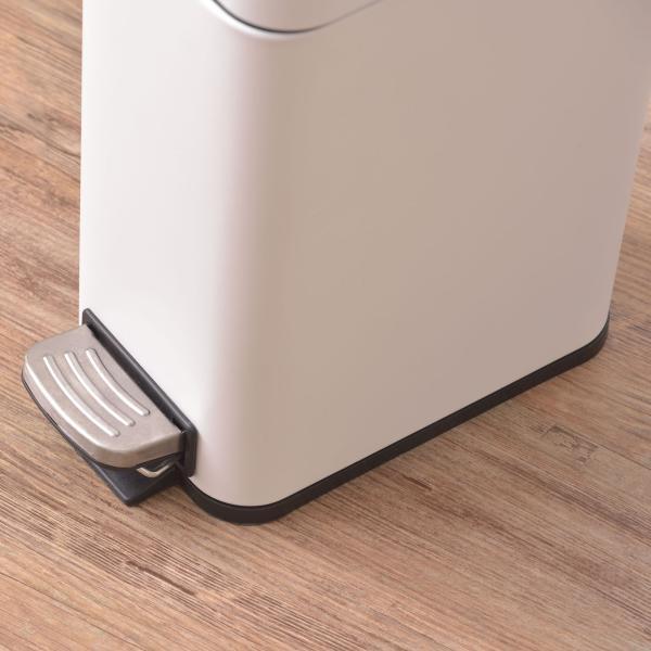 トラッシュカン 5L グレー W14×D29.5×H32 azu-lfs-232の画像