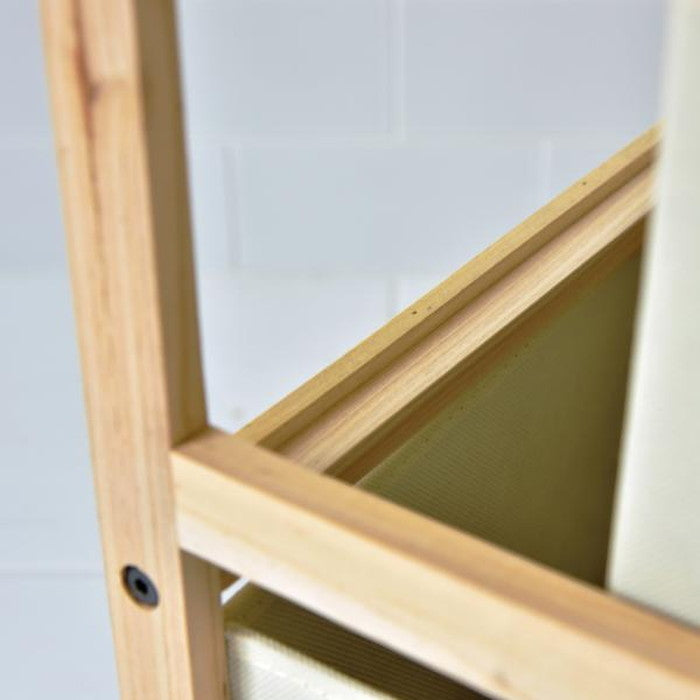 リリー チェスト4D ナチュラル W34×D36×H86 azu-lfs-374の画像