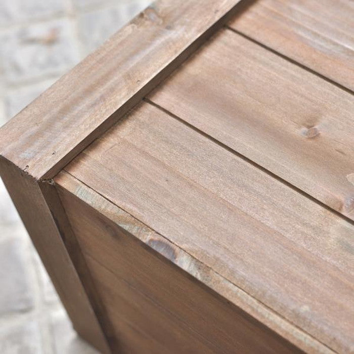 傘立て ブラウン ナチュラル W21.5×D21.5×H44 azu-lfs-474の画像