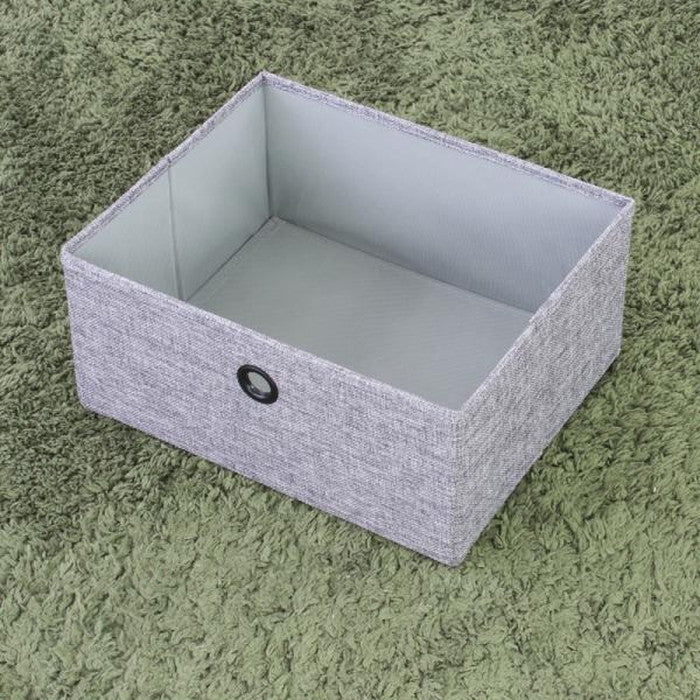 簡単組立チェスト4D ブラウン W40×D30×H76 azu-lfs-702の画像