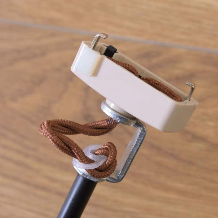 ライト ブラック W25×D25×H13 コード長さ 1M 照明 azu-lht-717の画像