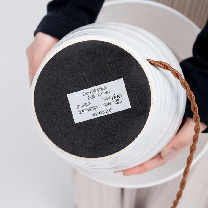 テーブルライト ホワイト W25×D25×H47.5 azu-lht-750の画像