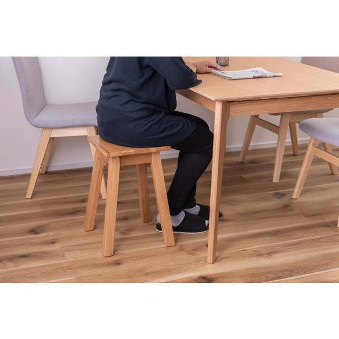 角スツール ナチュラル W32×D32×H46 azu-mtk-521の画像