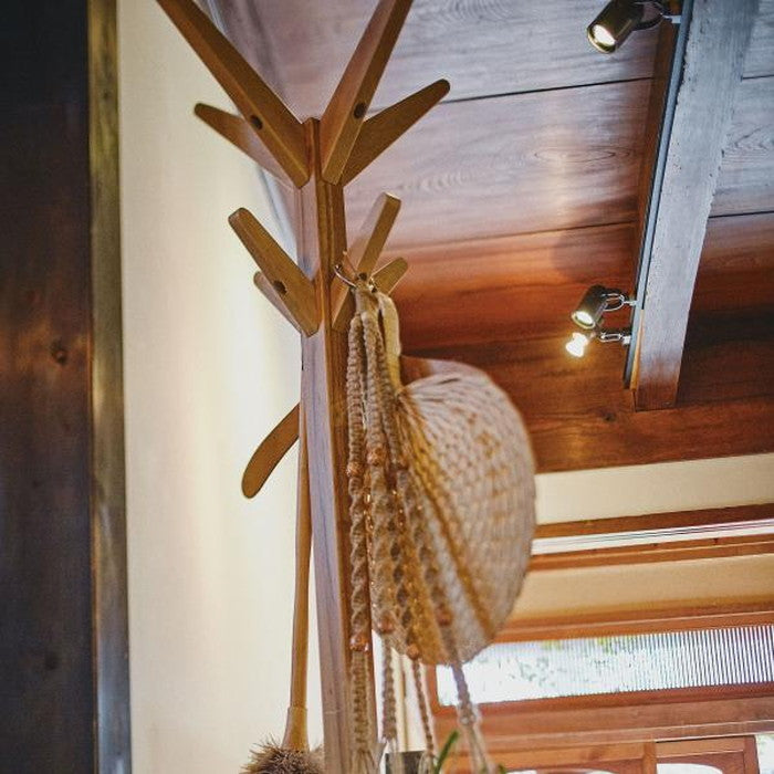 ハンガー ナチュラル W61×D61×H179 azu-mtk-526の画像