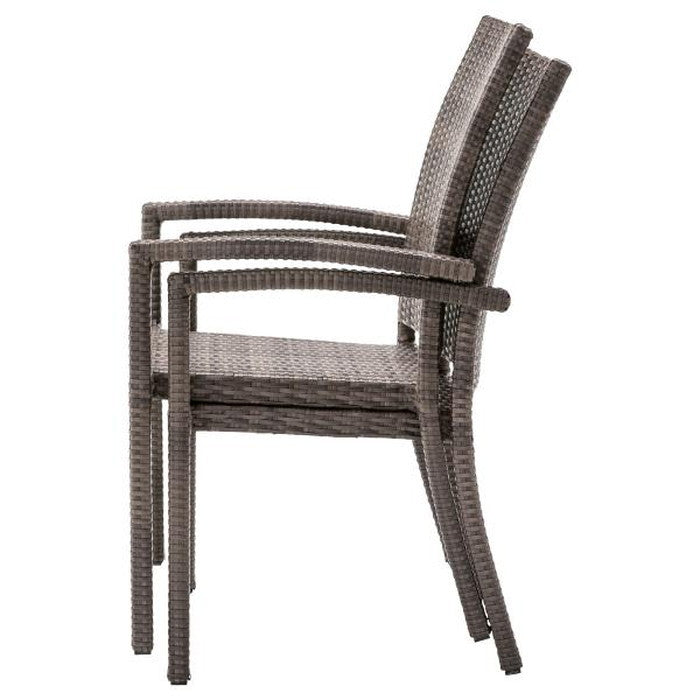 チェア ブラウン W58×D63×H93×SH41.5 azu-nrs-430の画像