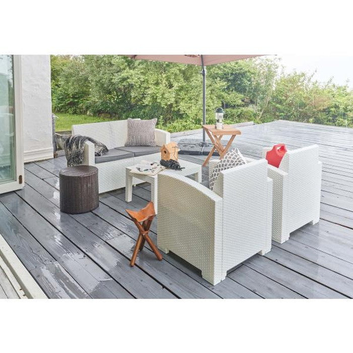 スツール ブラウン W40×D40×H40 azu-nrs-432の画像