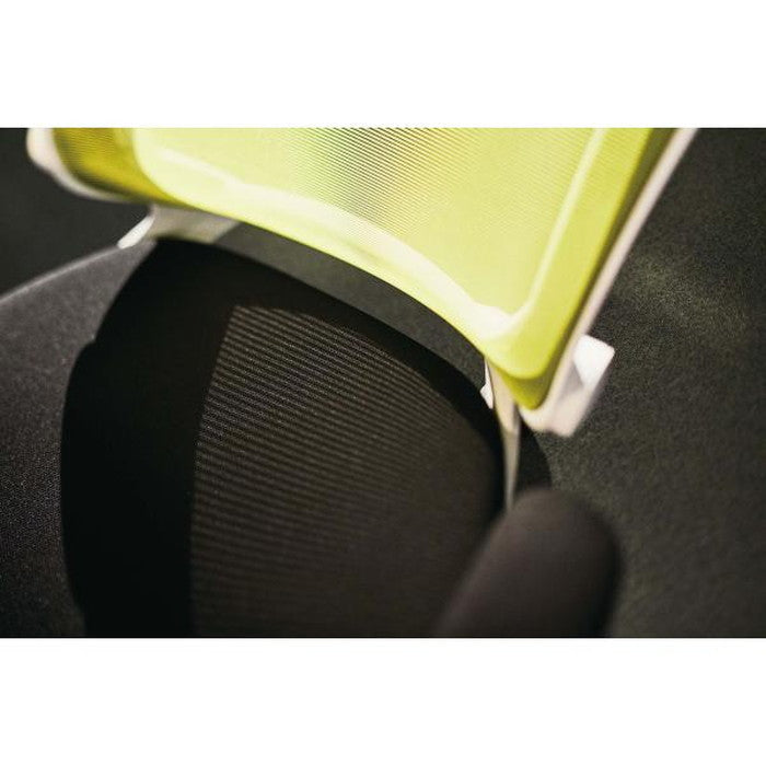 オフィスチェア デスクチェア PCチェア ベージュ グリーン W64×D62×H93-101×SH44-52 azu-ofc-20の画像