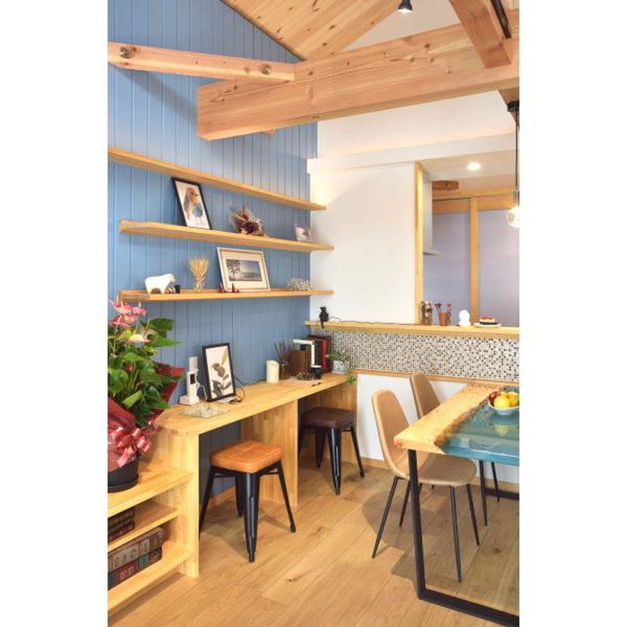 ハイスツール ブラック ブラウン キャメル W41×D41×H70 azu-pc-252の画像