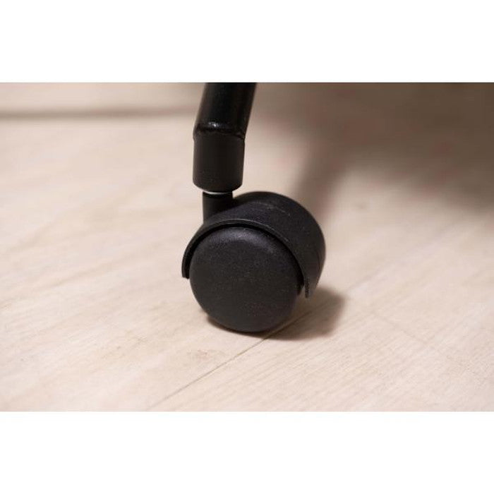 デスクチェア ブラック グレー W61.5×D61×H82-91×SH44-53 チェア 回転チェア デスクチェア オフィスチェア 座面回転 キャスター付き 移動可能 クロスレザー ファブリック スタイリッシュ シンプル おしゃれ グレー ブラック 在宅ワーク azu-pc-80の画像