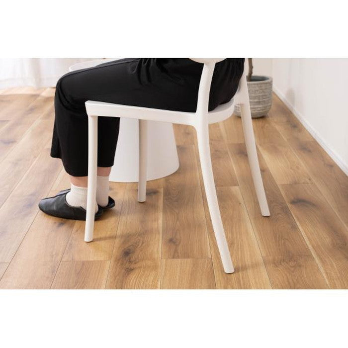 パルネ チェア ブラック グレー ホワイト W50.5×D54×H83.5×SH44.5 チェア ダイニングチェア 椅子 ダイニング リビング 食卓 曲線 個性的 おしゃれ カフェ ポリプロピレン 軽量 持ち運び スタッキング可能 収納 お手入れ簡単 azu-pc-974の画像