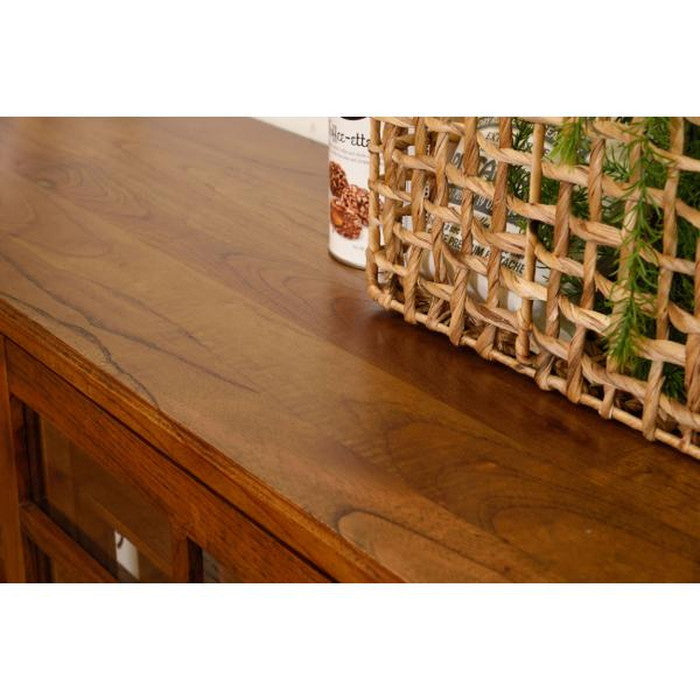 ティンバー ローボード テレビ台 テレビボード リビングボード ワイド ブラウン W150×D40×H45 azu-pm-306の画像