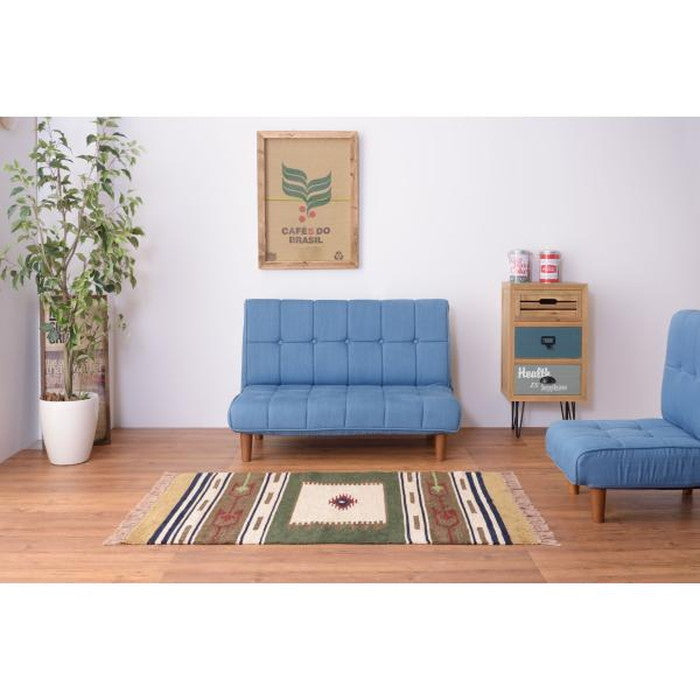 フロアソファ ブラウン W102×D61-104×H31-69×SH28 azu-rkc-938の画像