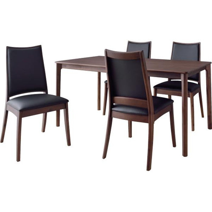 ダイニング テーブル ブラウン W135×D80×H72 azu-rp-601の画像