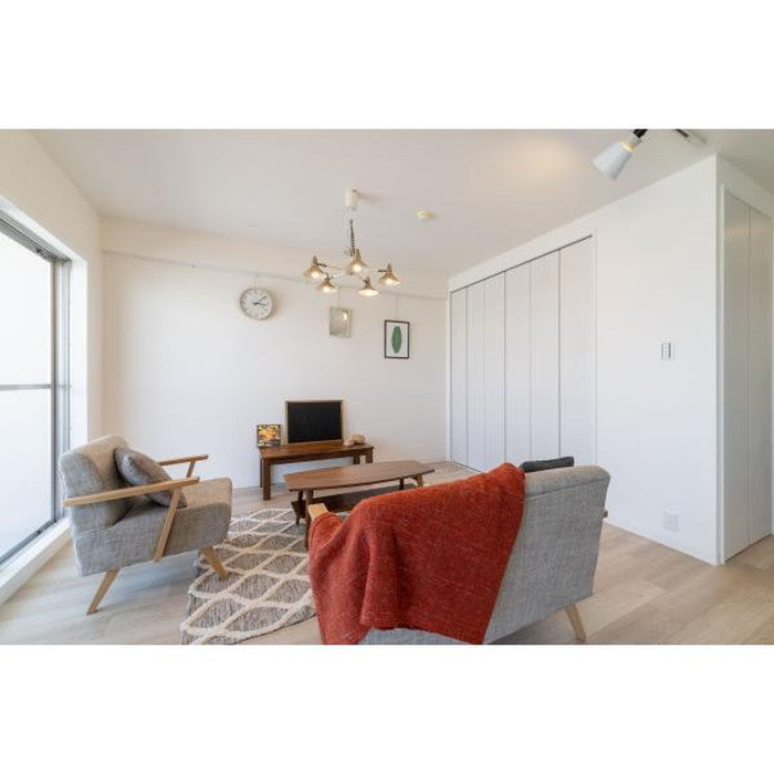 モティ ソファ ソファー sofa 2人掛 ブラウン グリーン ナチュラル W111×D66×H72×SH40 azu-rto-742の画像