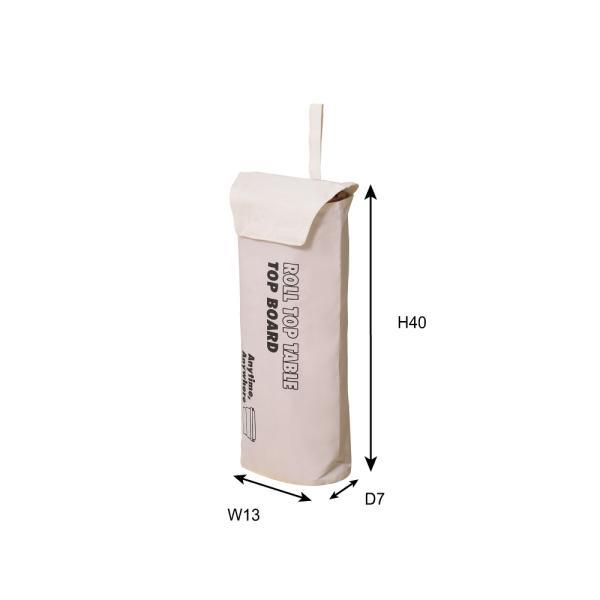 トランクカーゴ テーブルトップ ブラウン 約W38.5×D38×H0.9 azu-tc-30tbの画像