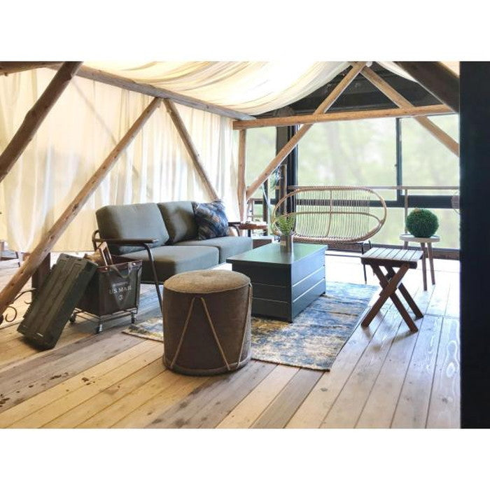 ラブチェア ナチュラル W119×D69×H78×SH37 azu-ttf-922の画像