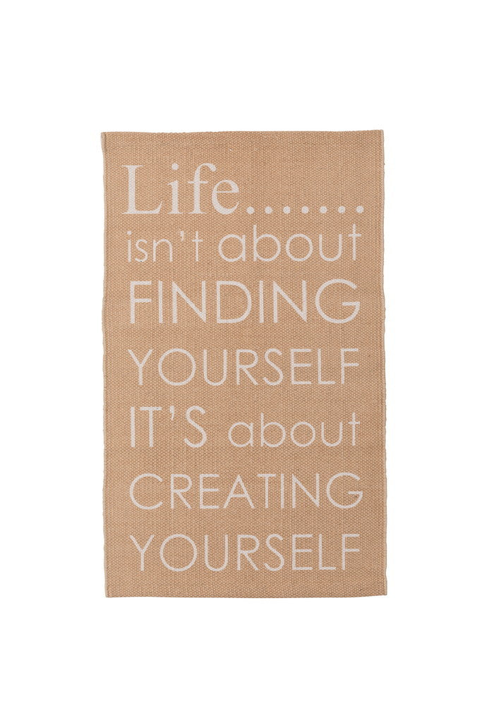 マット ベージュ 約W45×D75 azu-ttr-124の画像