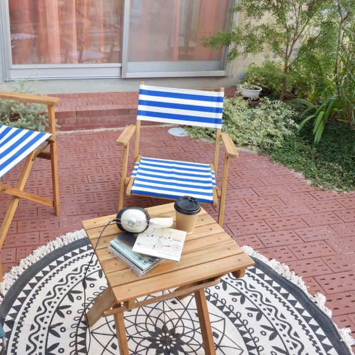 ラグ マット ホワイト 約W120×D70 マット azu-ttr-134の画像