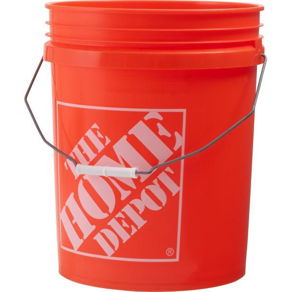 バケツ オレンジ φ30×H37 azu-us50313-06の画像