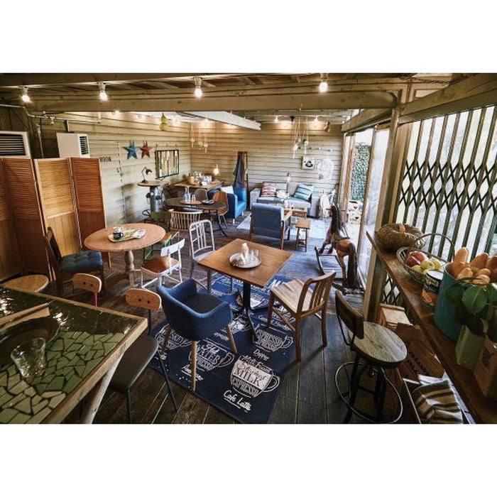 クーパス ダイニング チェア ブラウン W38×D50×H80.5×SH45 azu-vet-632の画像