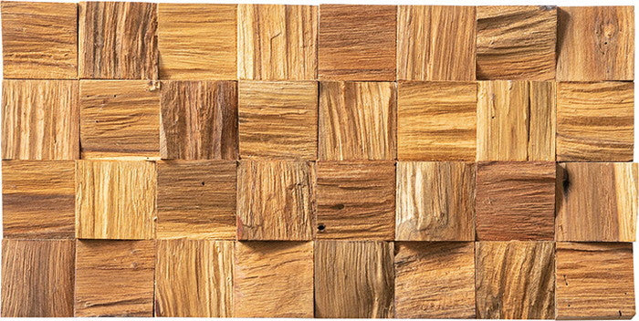 ウォールパネル ブラウン W40×D20×H2 azu-wall-201の画像