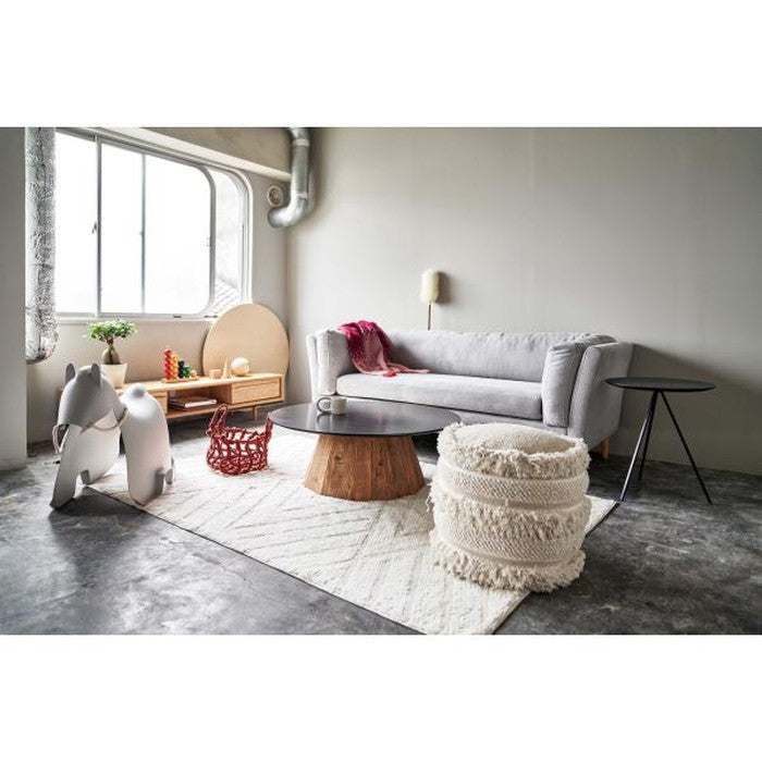 ラウンドテーブルL ブラック W90×D90×H32 円形 ローテーブル センターテーブル 机 木製 天然木 丸い 丸型 円形 おしゃれ 古材 ヴィンテージ ビンテージ モダン ブラック 黒 ブラウン azu-we-882の画像