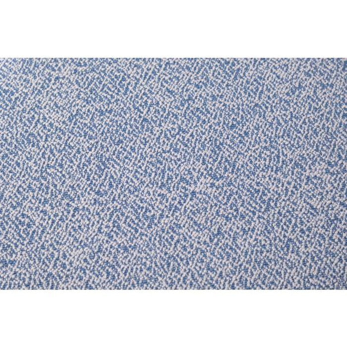 スツール ブルー グレー W30×D30×H45 スツール 椅子 チェア 北欧 木製 丸型 腰掛け 丸スツール ファブリック 布地 コンパクト おしゃれ ブルー グレー azu-yst-41の画像