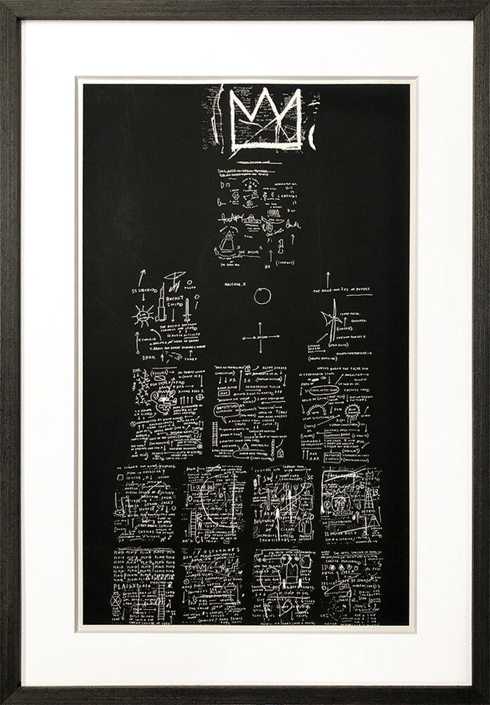 バスキア Jean-Michel Basquiat Tuxedo 1982-3 440x645x32mm 