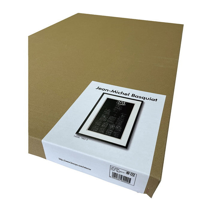 バスキア Jean-Michel Basquiat Tuxedo 1982-3 440x645x32mm 440x645x32mm IJB-62492 アート 絵 フレーム bic-11112300s1の画像