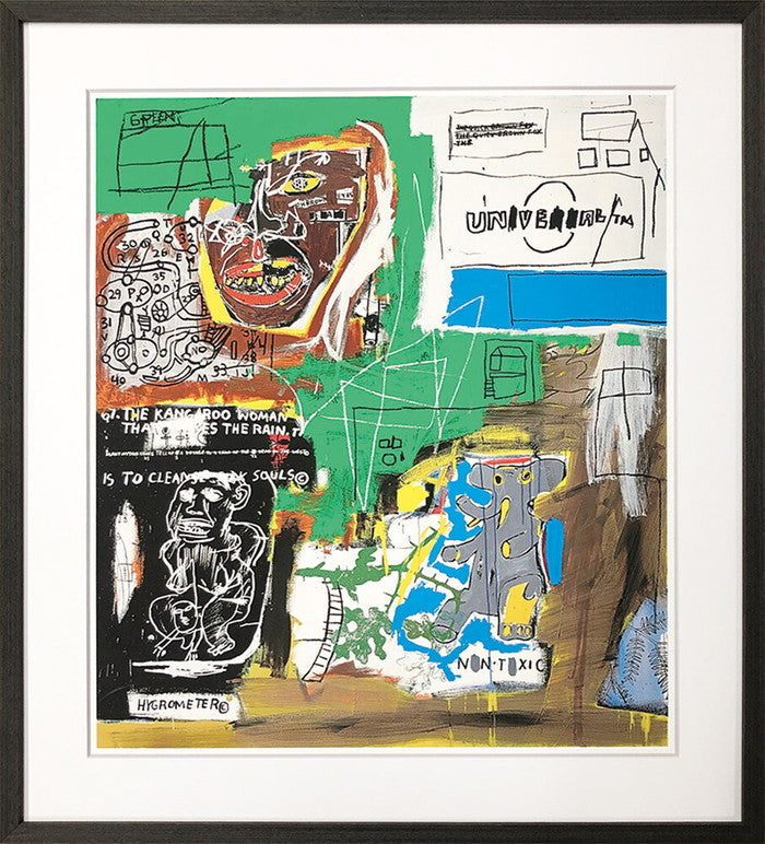 バスキア Jean-Michel Basquiat Sienna 1984 585x645x32mm 585x645x32mm IJB-62494 アート 絵 フレーム bic-11112302s1の画像