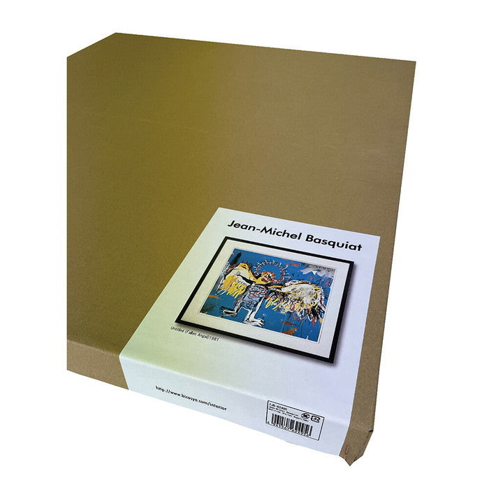 バスキア Jean-Michel Basquiat Untitled Fallen Angel 1981 645x570x32mm 645x570x32mm IJB-62495 アート 絵 フレーム bic-11112303s1の画像