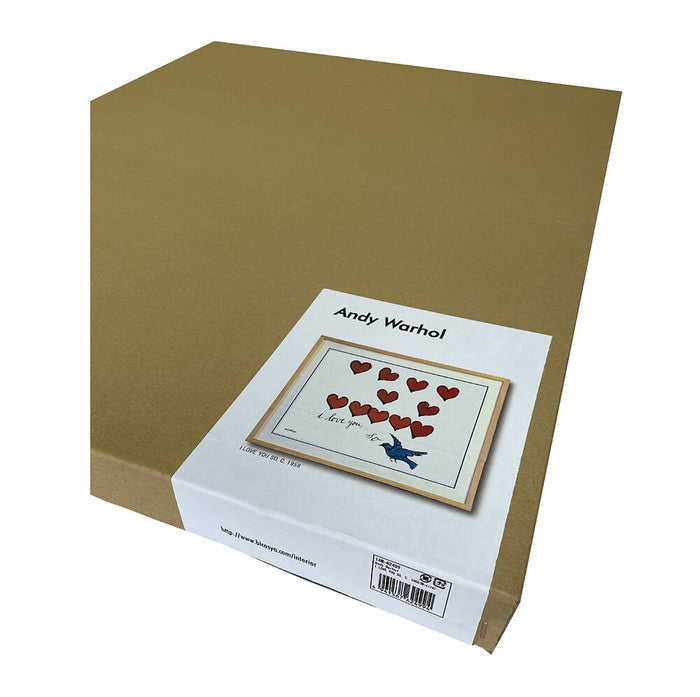 アンディ・ウォーホル Andy Warhol I LOVE YOU SO C. 1958 M-size 625x525x32mm 625x525x32mm IAW-62499 bic-11112345s1の画像